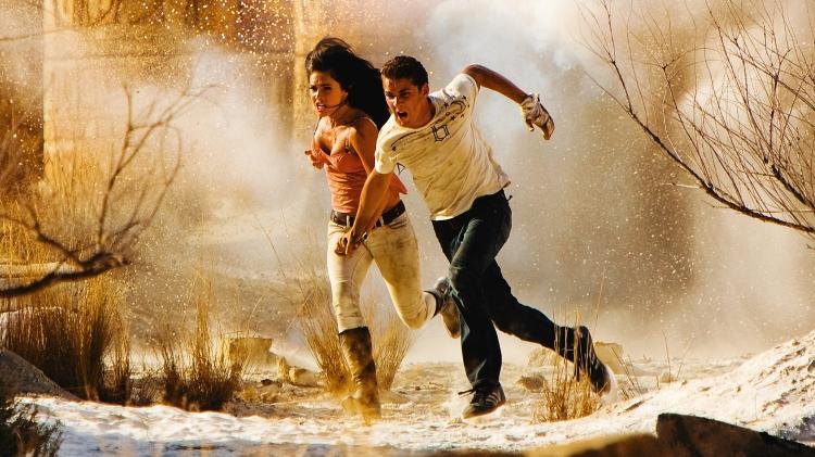 Cena de "Transformers: A Vingança dos Derrotados" (2009) - Divulgação - Divulgação