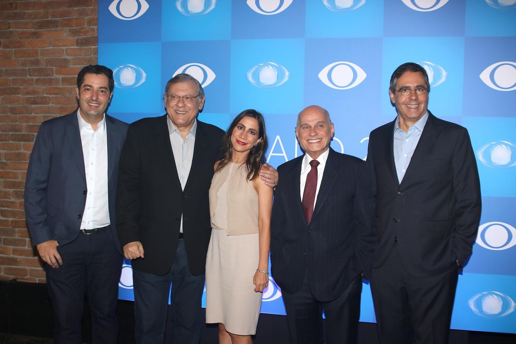 Elenco da Band participa de evento do lançamento da nova programação da emissora - Imagem/AgNews