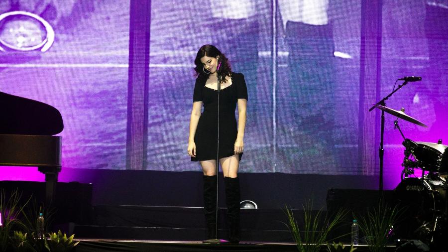 Lana Del Rey se apresenta no palco Onix do Lollapalooza - Mariana Pekin/UOL
