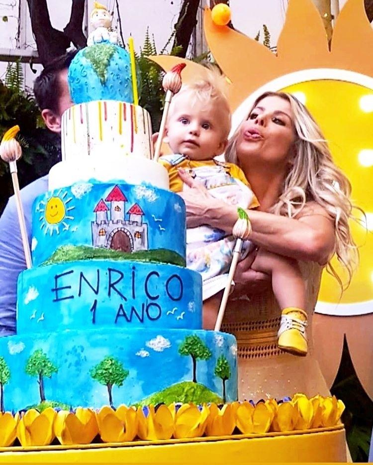 Festa de 1 ano de Enrico Bacchi - Reprodução/Instagram