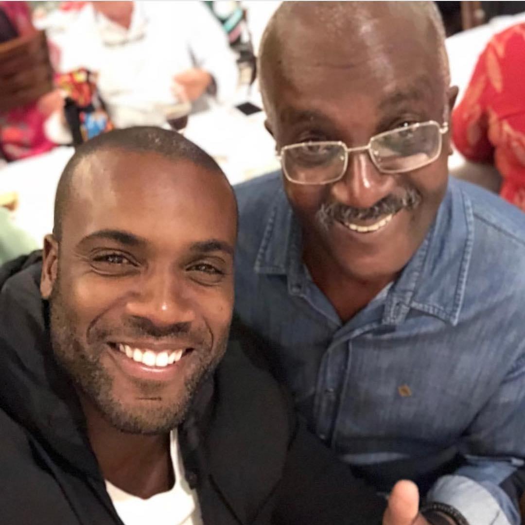 Ator Rafael Zulu postou homenagem ao pai em seu Instagram: "Te amo muito pai, e que bom que te tenho diariamente na minha vida" - Reprodução/Instagram