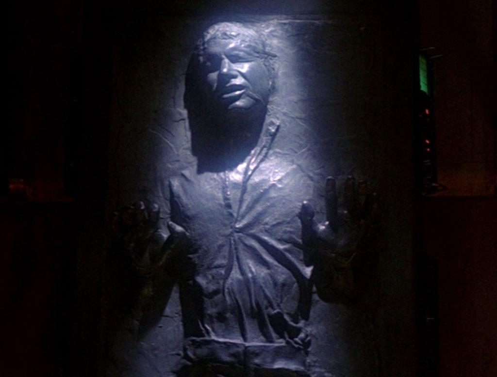 Harrison Ford em cena de "Star Wars: O Império Contra-Ataca" (1980) - Reprodução