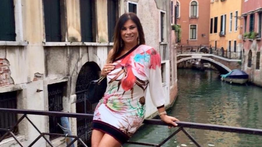Lilian se "refugiou" na Itália depois do flagra sem calcinha ao lado do então presidente Itamar Franco na Sapucaí - Reprodução/Instagram/@lilianramos