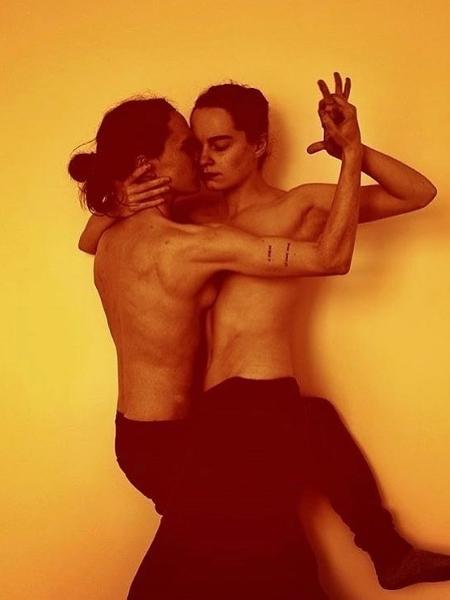 Ellen Page e a mulher, a bailarina Emma Portner - Reprodução/Instagram
