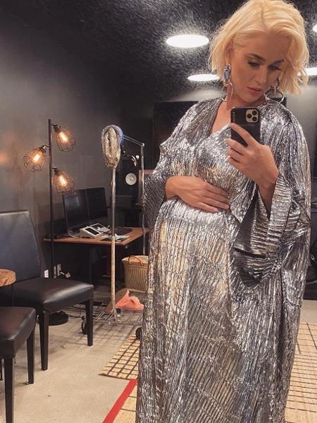 Katy Perry está no nono mês de gravidez - Reprodução/Instagram