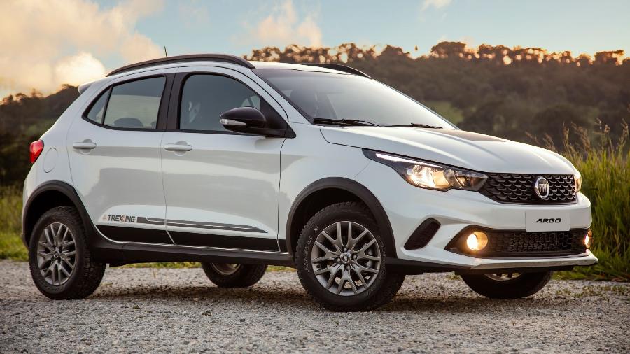 Fiat Argo Trekking hoje é um dos poucos hatches aventureiros à venda, mas deverá sair de linha com lançamento do Pulse - Divulgação