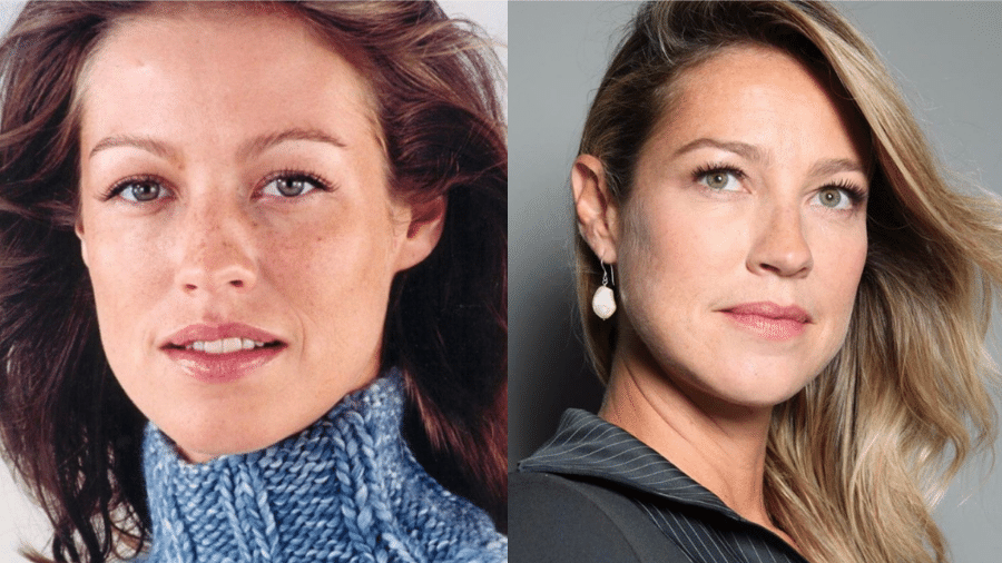 Luana Piovani em 2004 e em 2020; Em comparação, a atriz surpreendeu ao mostrar poucas mudanças - Reprodução/Instagram/@luapio