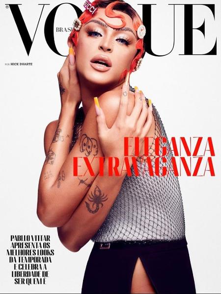 Pabllo Vittar na capa da Vogue Brasil - Hick Duarte