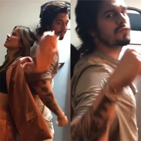 Luan Santana faz "dancinha" com Giulia Be - Reprodução / Instagram