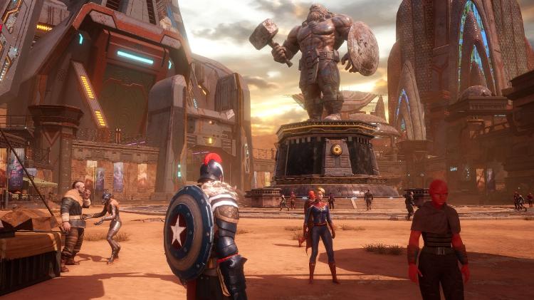 Marvel Future Revolution - Divulgação/Netmarble - Divulgação/Netmarble