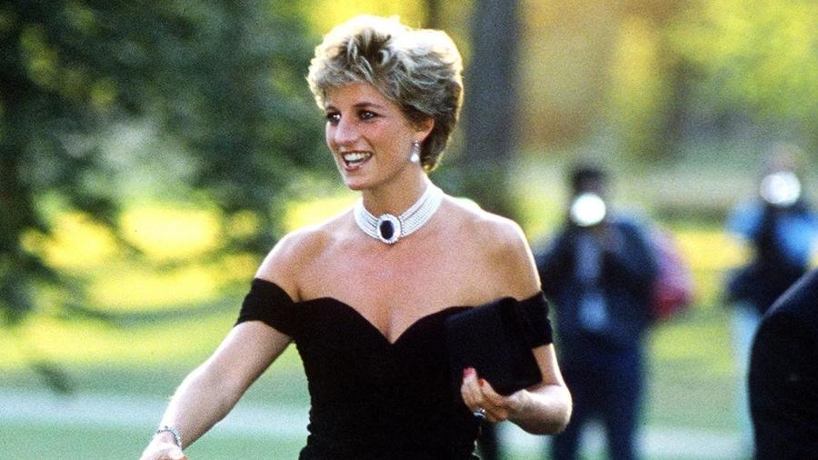 Princesa Diana com "vestido da vingança" - Getty Images