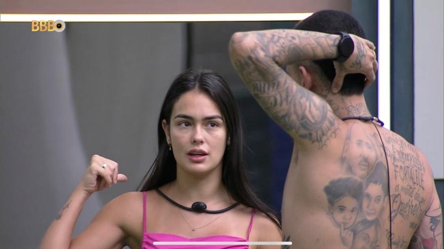 BBB 23: Larissa diz ter se arrependido de ter feito prova com Bruna Griphao - Reprodução/Globoplay