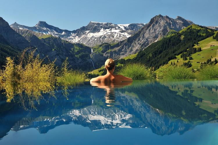 Piscina de The Cambrian Hotel, Alpes Suíços
