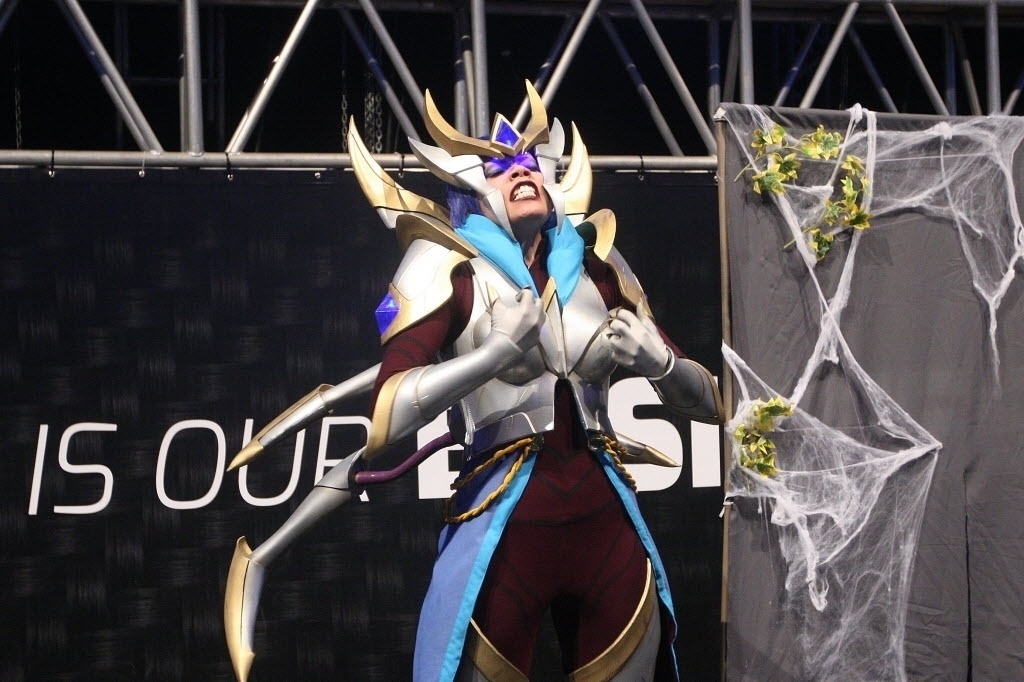 6.set.2015- Finalista se apresenta no palco do Brasil Mega Arena, em São Paulo - Reinaldo Canato/UOL