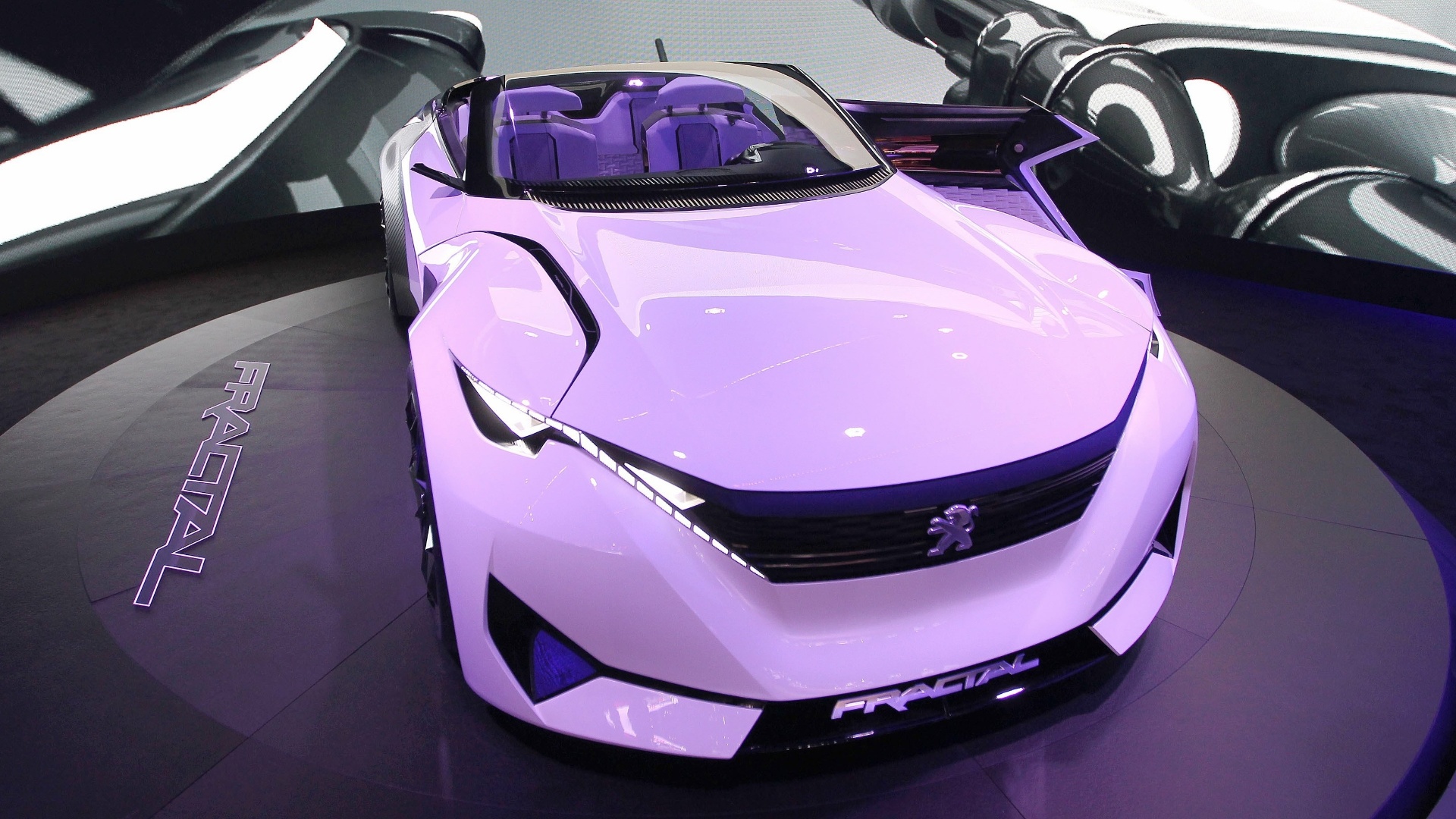 Peugeot Fractal Concept - Daniel Roland/AFP Photo