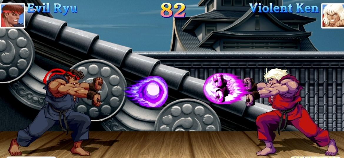 "Ultra Street Fighter II: The Final Challengers" é a estreia da série no Switch e tem como grande novidade a presença de Evil Ryu e Violent Ken - Reprodução