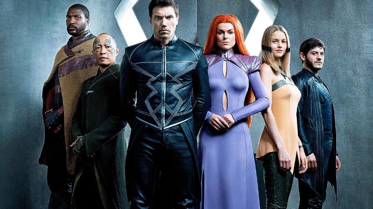 Imagem de divulgação do elenco da série "Inumanos" - Divulgação - Divulgação