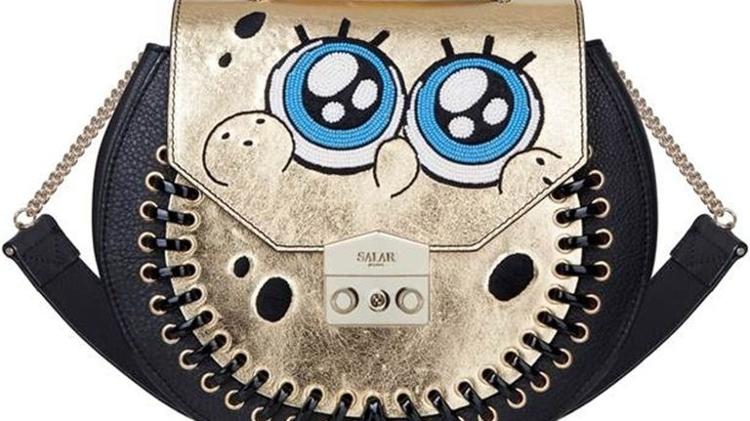Bolsa da marca italiana Salar inspirada pelo Bob Esponja - Divulgação - Divulgação