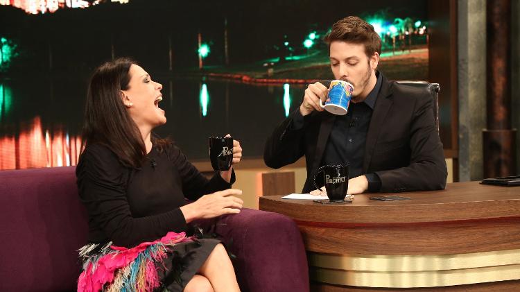 Carolina Ferraz é convidada do “Programa do Porchat” nesta quarta-feira, na Record - Antonio Chahestian/ Record TV - Antonio Chahestian/ Record TV