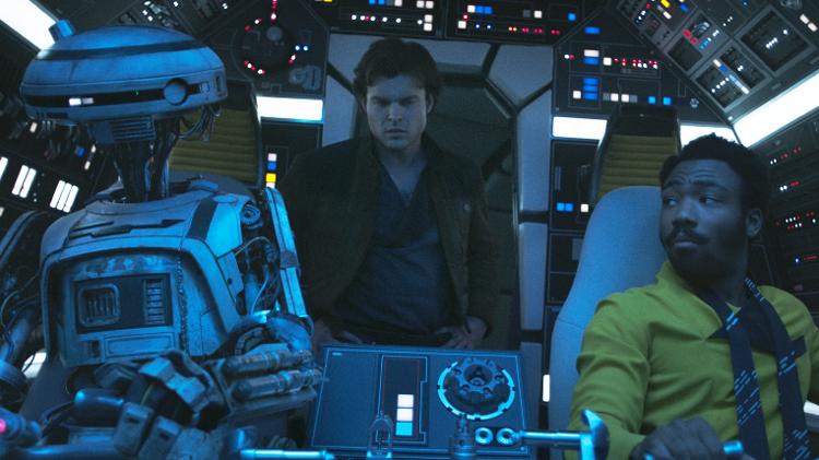 Phoebe Waller-Bridge (como a droide L3-37) em Solo: Uma História Star Wars - Divulgação/Lucasfilm - Divulgação/Lucasfilm