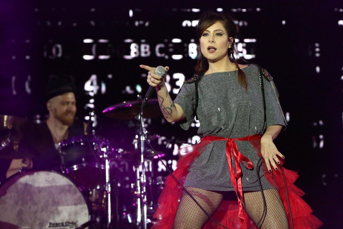 Pitty canta no festival João Rock 2018, em Ribeirão Preto, interior de São Paulo - AgNews