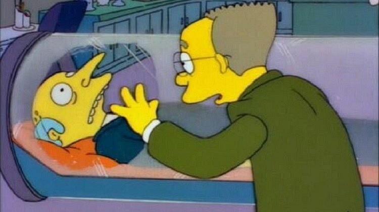Senhor Burns em cena de "Os Simpsons" - Reprodução - Reprodução