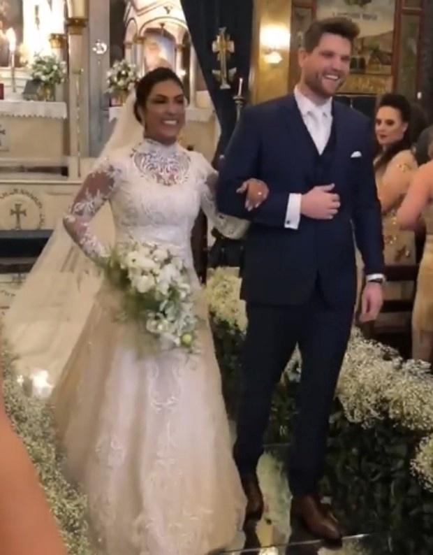 A ex-BBB Amanda Djehdian se o empresário Mateus Hoffmann se casam neste sábado em São Paulo - Reprodução/Instagram