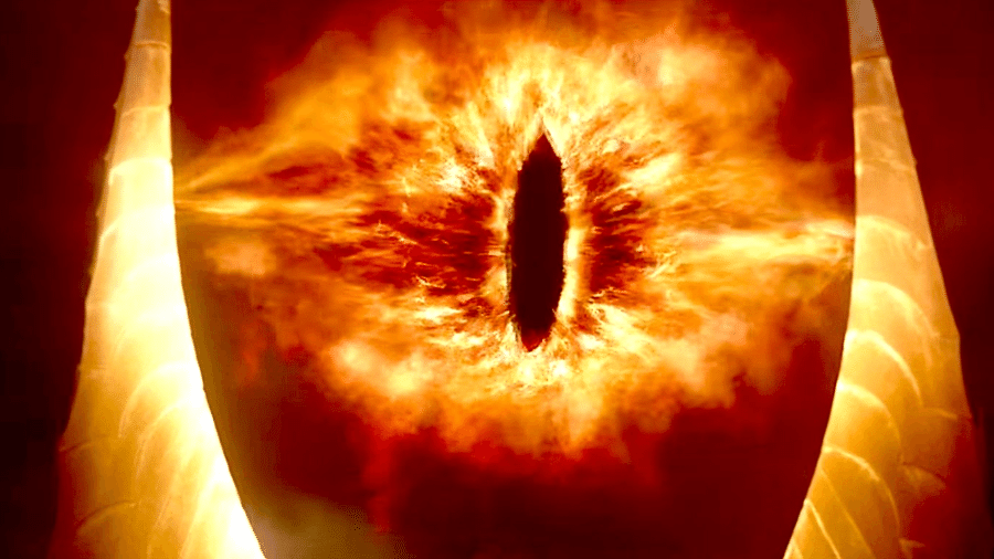 Sauron em "O Senhor dos Aneis" - Reprodução