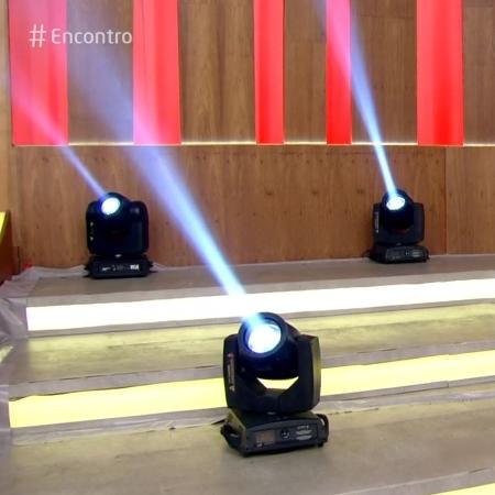 "Encontro" sem plateia  - Reprodução - Reprodução