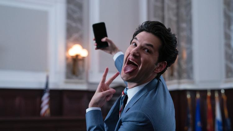 Ben Schwartz em cena de 'Space Force', série da Netflix - Divulgação/Netflix - Divulgação/Netflix