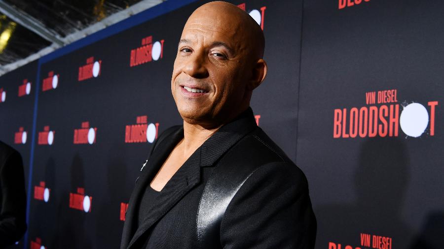 Vin Diesel à frente de Bruce Willis e Jason Statham como careca mais sexy - Getty Images
