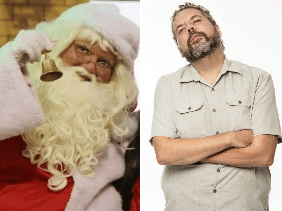 Ele trabalhava como Papai Noel e perdeu 61 kg: "Bom velhinho ficou fitness"