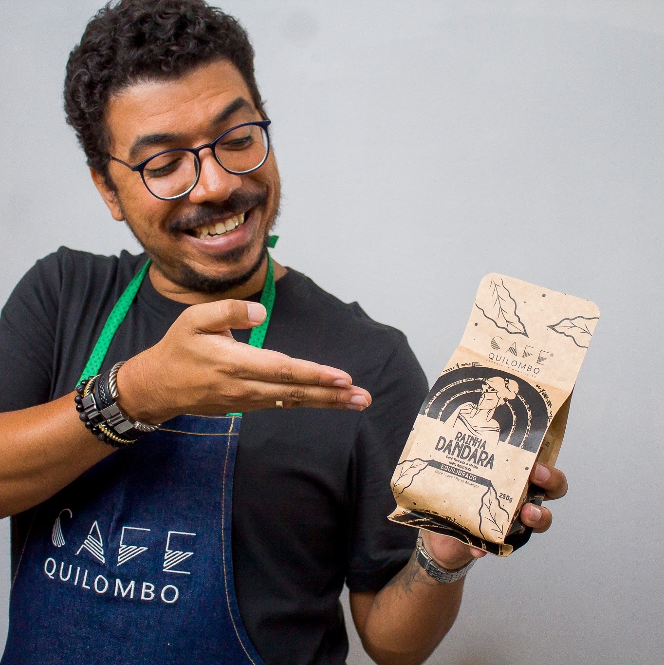 Com café do Congo, empresário quer mudar mercado que já movimentou