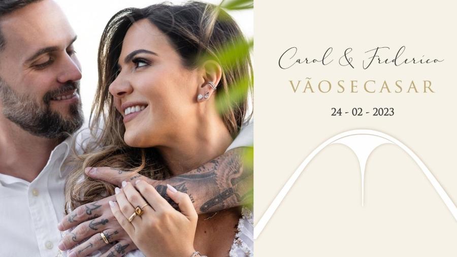 Carol Sampaio vai se casar em cerimônia na Sapucaí  - Reprodução/Instagram