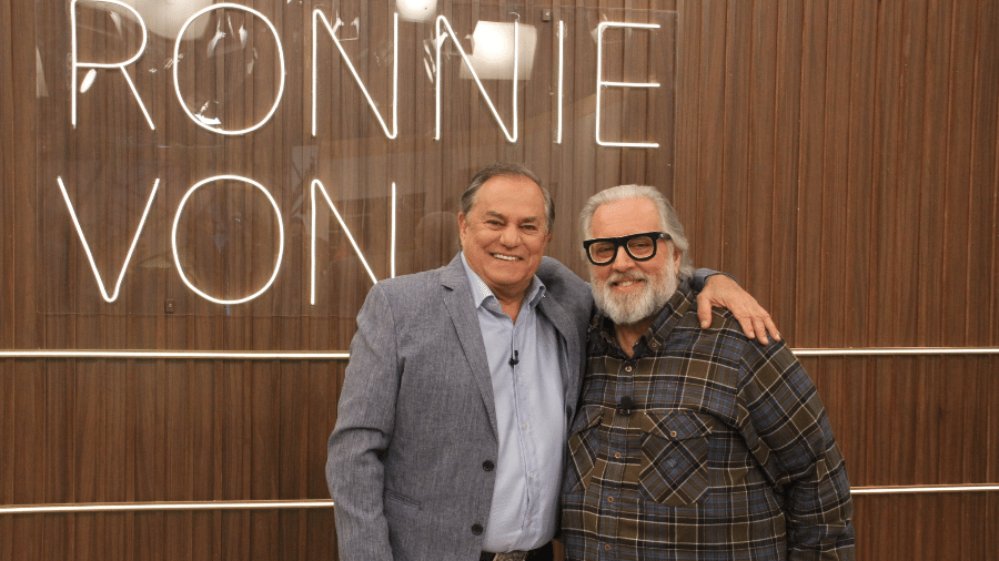 Leão Lobo foi o convidado do "Manhã do Ronnie" de hoje (5) na RedeTV! - Divulgação