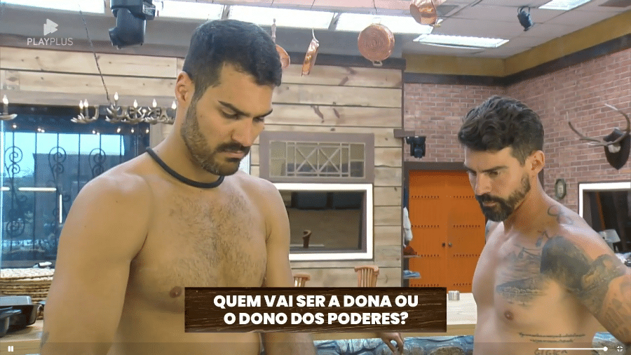 A Fazenda 2023: Shay e Radamés conversam sobre Henrique - Reprodução/Playplus