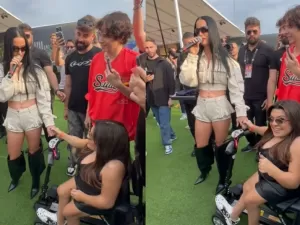 Pequena Lo detalha encontro com Katy Perry e diz que ainda não lavou a mão