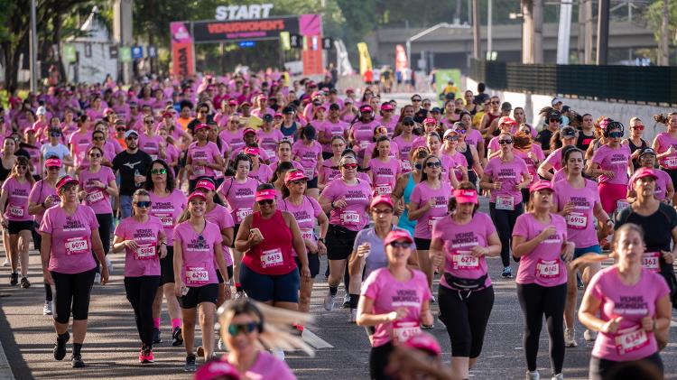 Mais de 6.000 mulheres se inscreveram na Venus Women's Half Marathon 2024