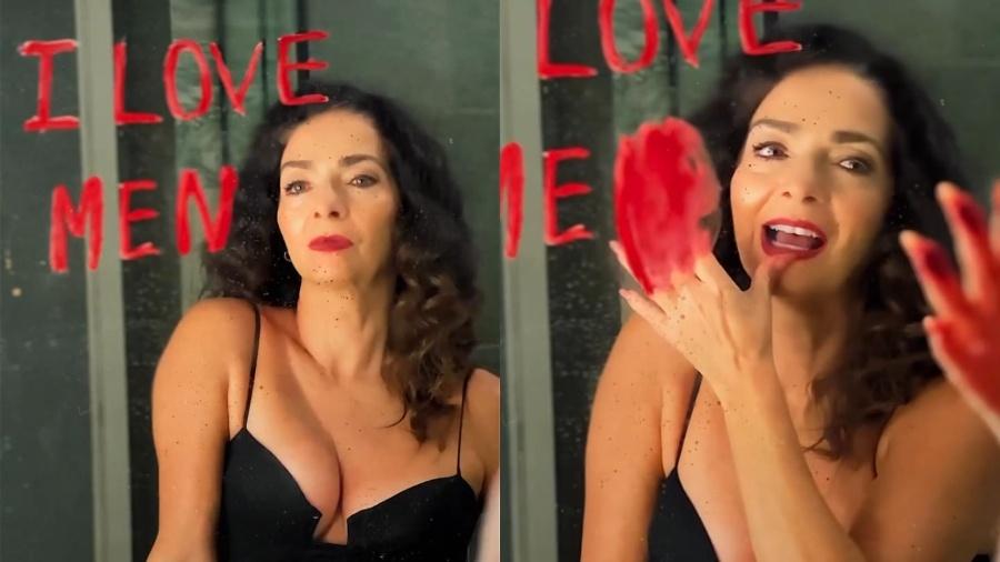 Claudia Ohana faz vídeo exaltando amor próprio no Dia dos Namorados - Reprodução/Instagram/@ohanareal