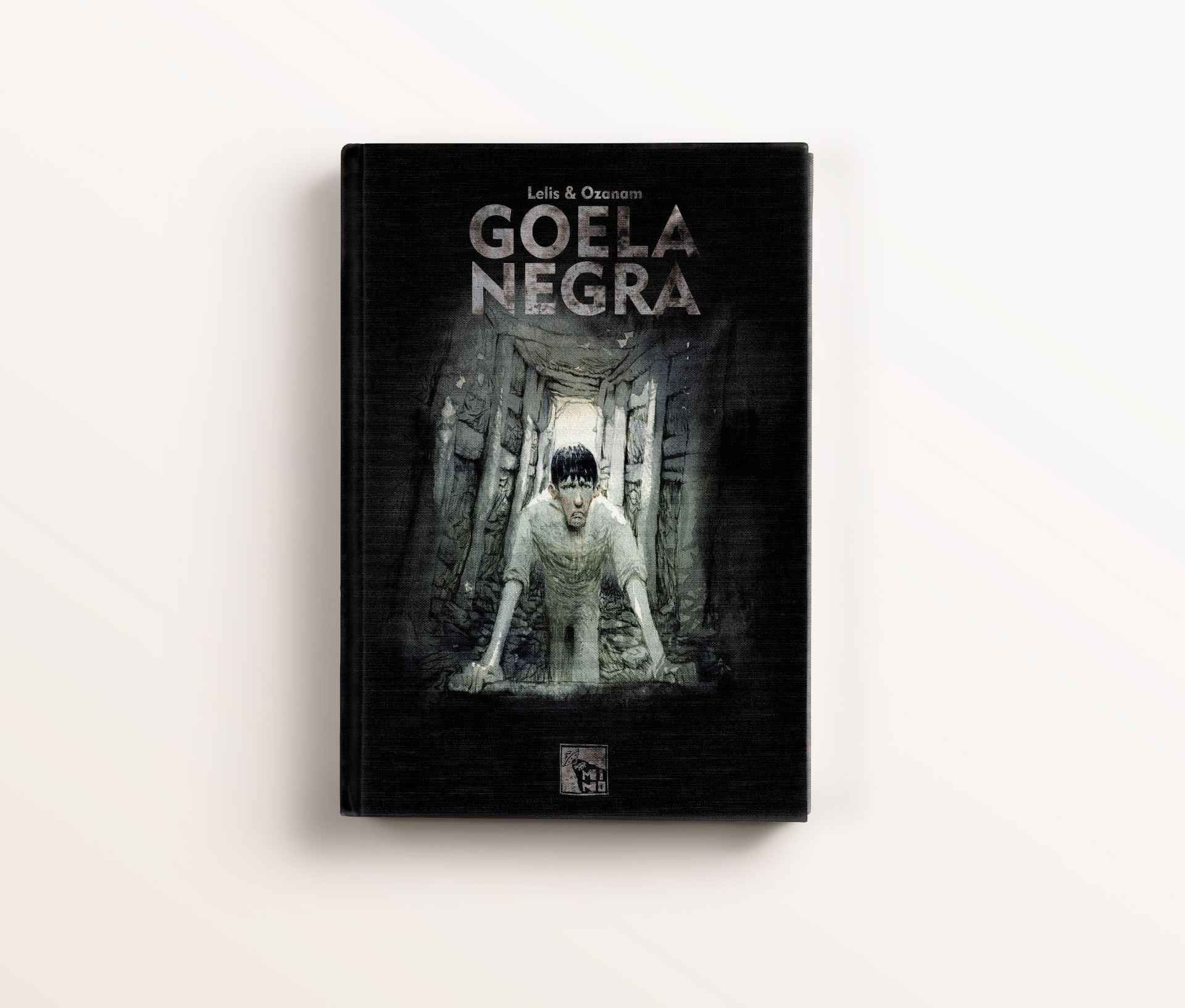 Capa da HQ "Goela Negra", de Antoine Ozanan, ilustrada pelo brasileiro Lelis - Divulgação