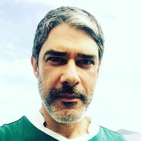 William Bonner, que já apareceu barbudo no Instagram, voltou à rede social - Reprodução /Instagram /realwbonner