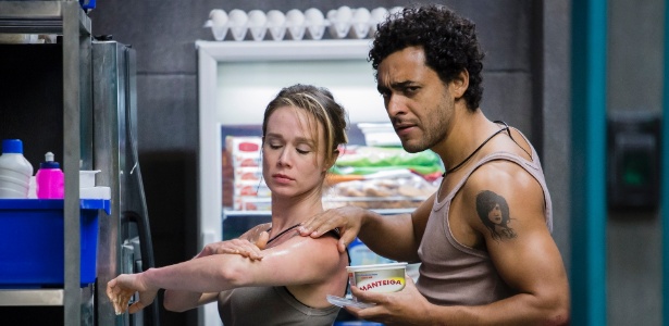 Rui Ricardo e Mariana Ximenes em "Supermax" - Divulgação/TV Globo - Divulgação/TV Globo