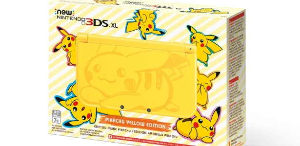 Edição especial de Nintendo 3DS XL de Pikachu sai no fim de fevereiro - Reprodução