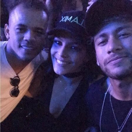 Jo Amancio, Emilly e Neymar - Reprodução/Instagram/neymarjr