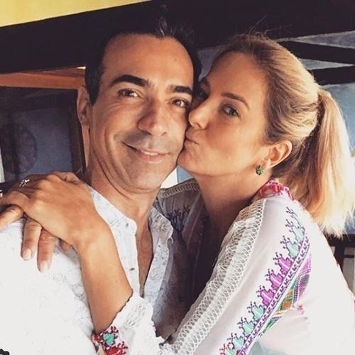 "Você viaja para Nova York a trabalho, vida. E eu viajo aqui em Sampa nas memórias e na saudade", escreveu César Tralli na legenda desta foto - Reprodução/Instagram