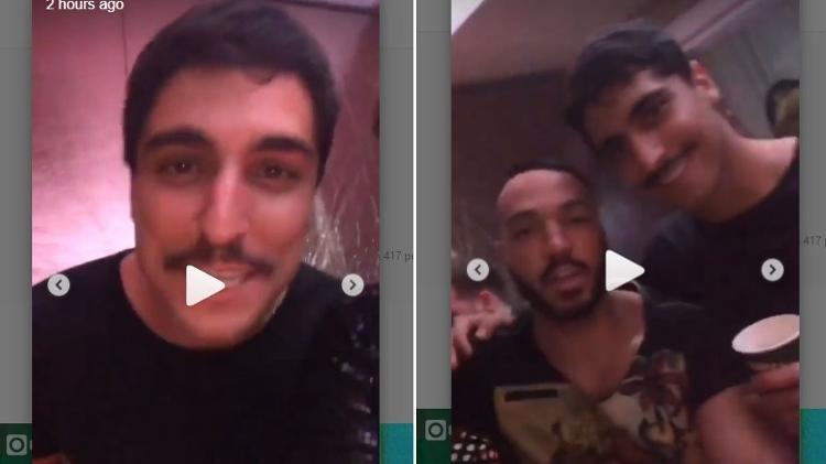 Thiago Magalhães, marido de Anitta, tieta o cantor Belo - reprodução/Instagram - reprodução/Instagram