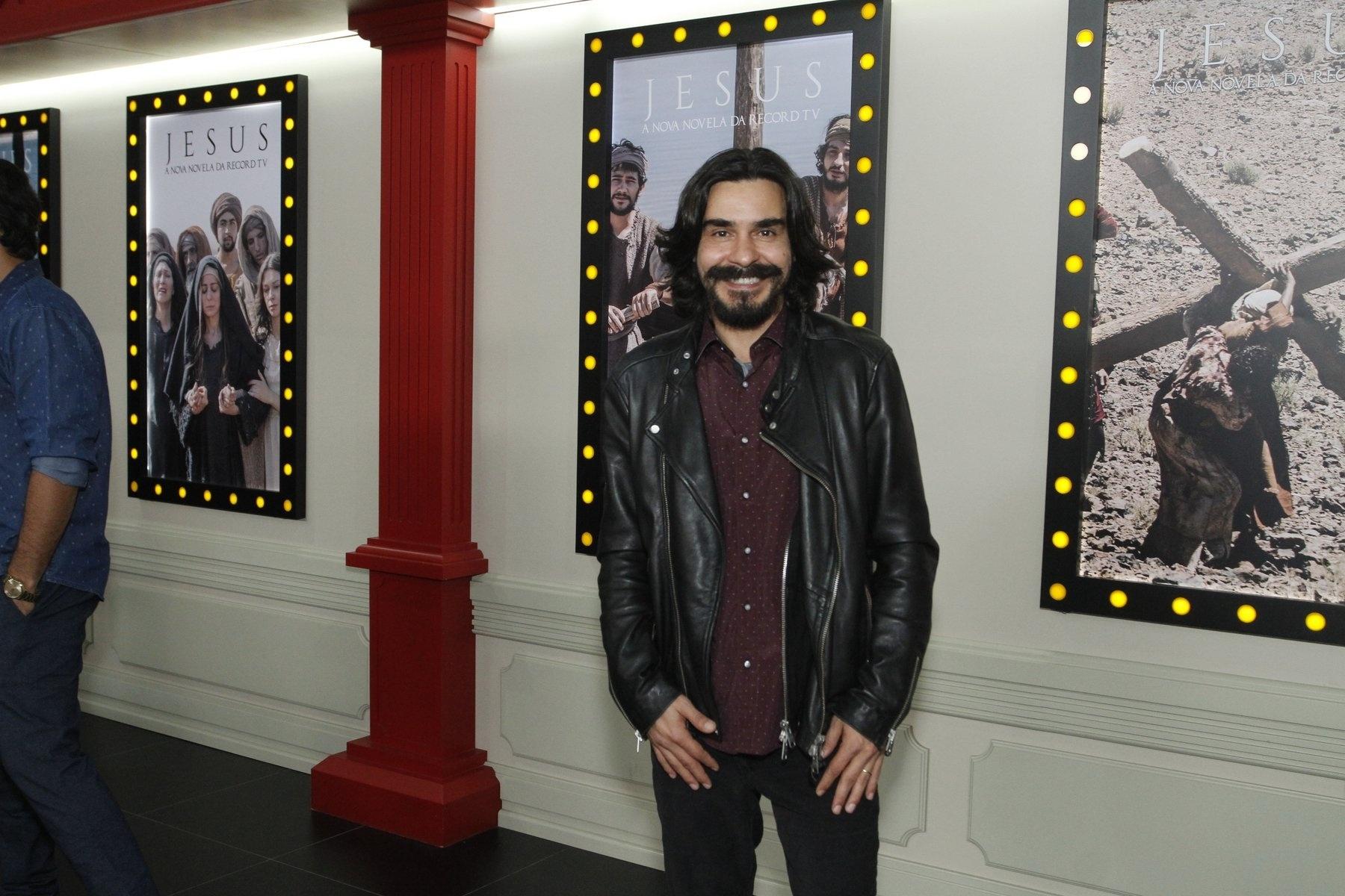 A TV Record reuniu elenco e imprensa para o lançamento de sua novela bíblica, "Jesus" - Thyago Andrade/Brazil News