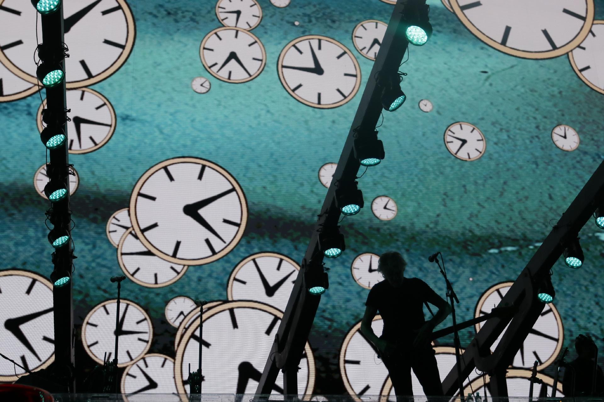 Roger Waters, fundador do Pink Floyd, se apresenta no estádio Couto Pereira, em Curitiba - Theo Marques/UOL
