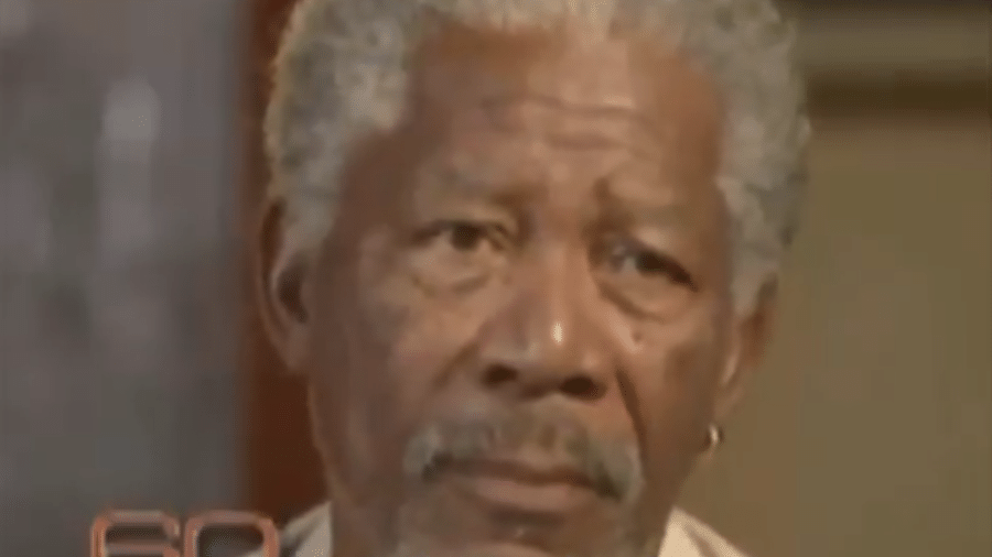 Morgan Freeman no vídeo viral de 2005 - Reprodução/Twitter