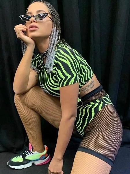 Anitta momentos antes de subir ao palco do Tomorrowland Bélgica - Reprodução/Twitter